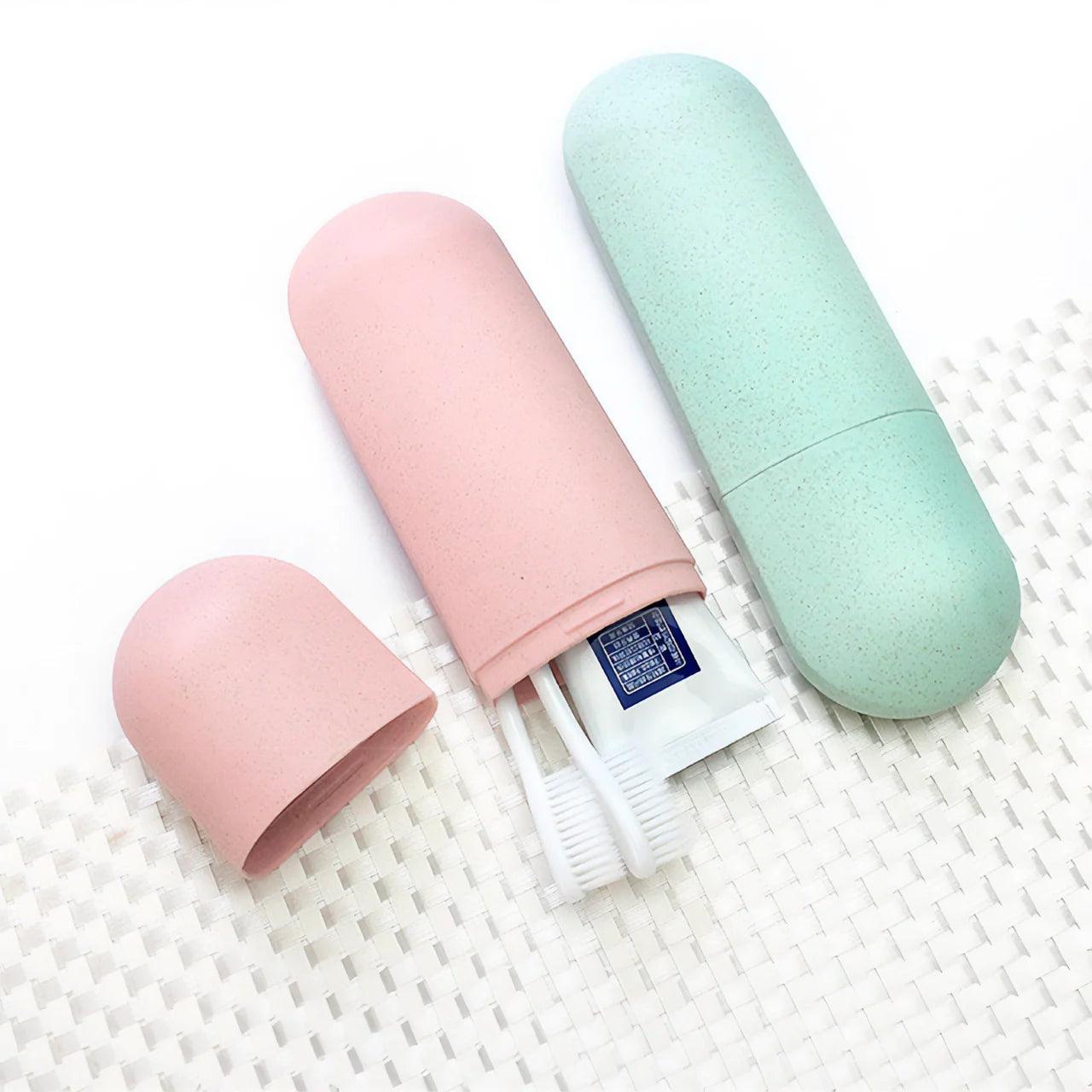 CleanBrush – Estojo Higiênico para Escova de Dentes e Creme Dental – Viajantt