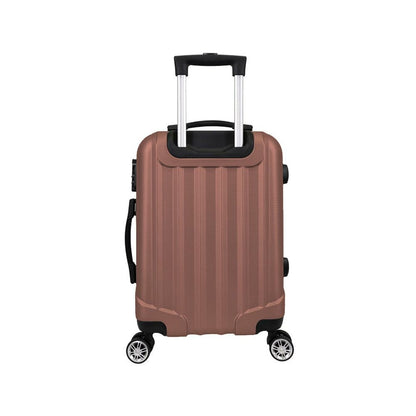 Mala de Bordo 10Kg ABS 4 Rodas Rose Gold - Viajantt