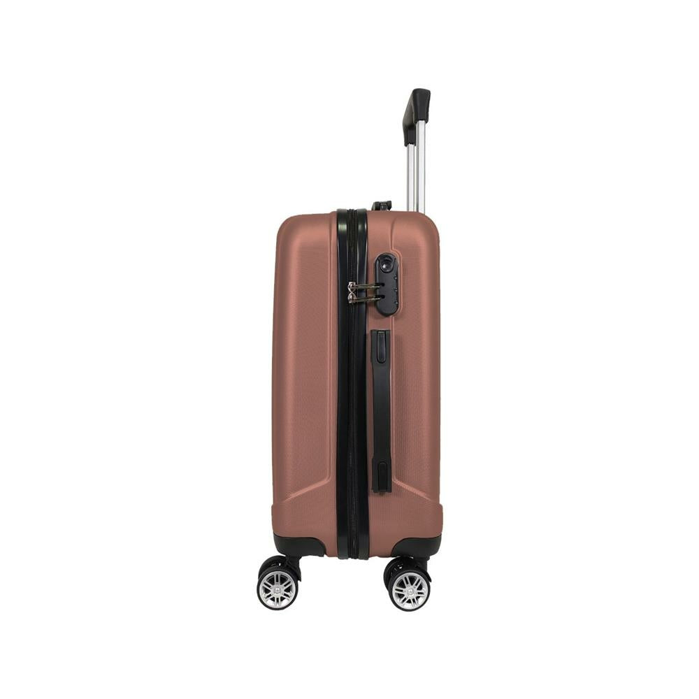 Mala de Bordo 10Kg ABS 4 Rodas Rose Gold - Viajantt