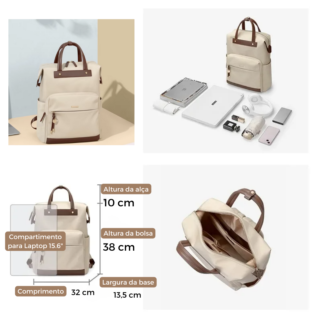 Mochila Feminina Elegante – Viajantt