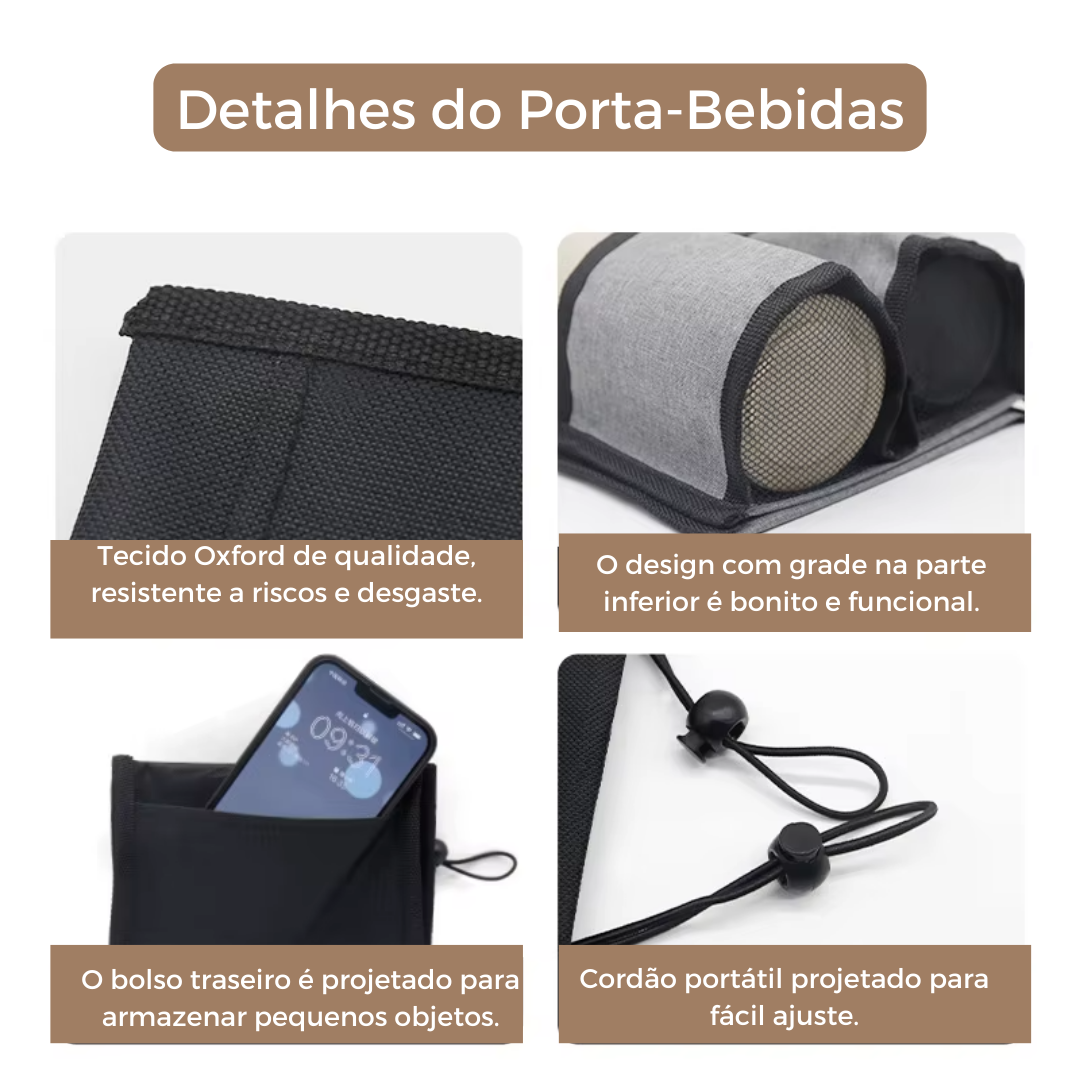 Suporte de Bebida para Viagem – Viajantt