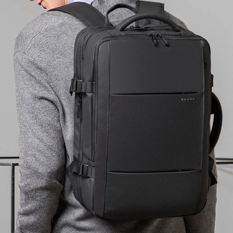 Mochila Expansível Masculina à Prova d'água - Viajantt