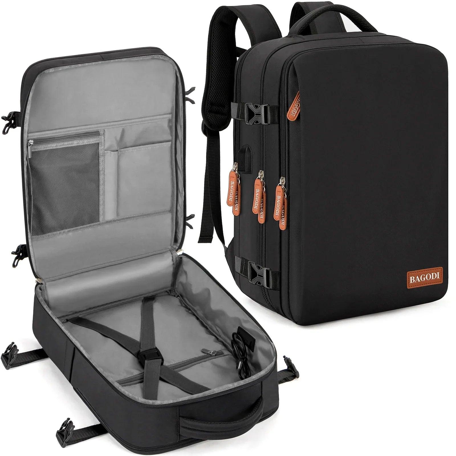Mochila Multifuncional Bagodi com USB - Viajantt
