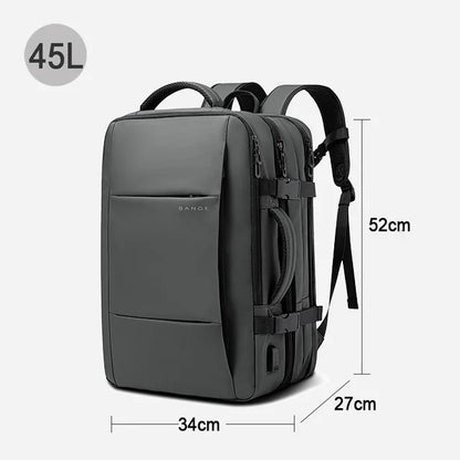 Mochila Expansível Masculina à Prova d'água - Viajantt