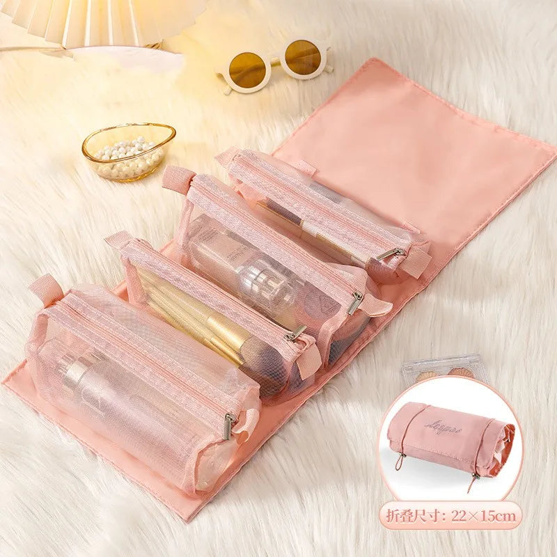 Necessaire Cosmética 4 em 1 Dobrável – Viajantt