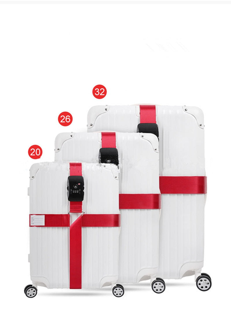 Cinto de Bagagem SafeBag com Cadeado – Viajantt