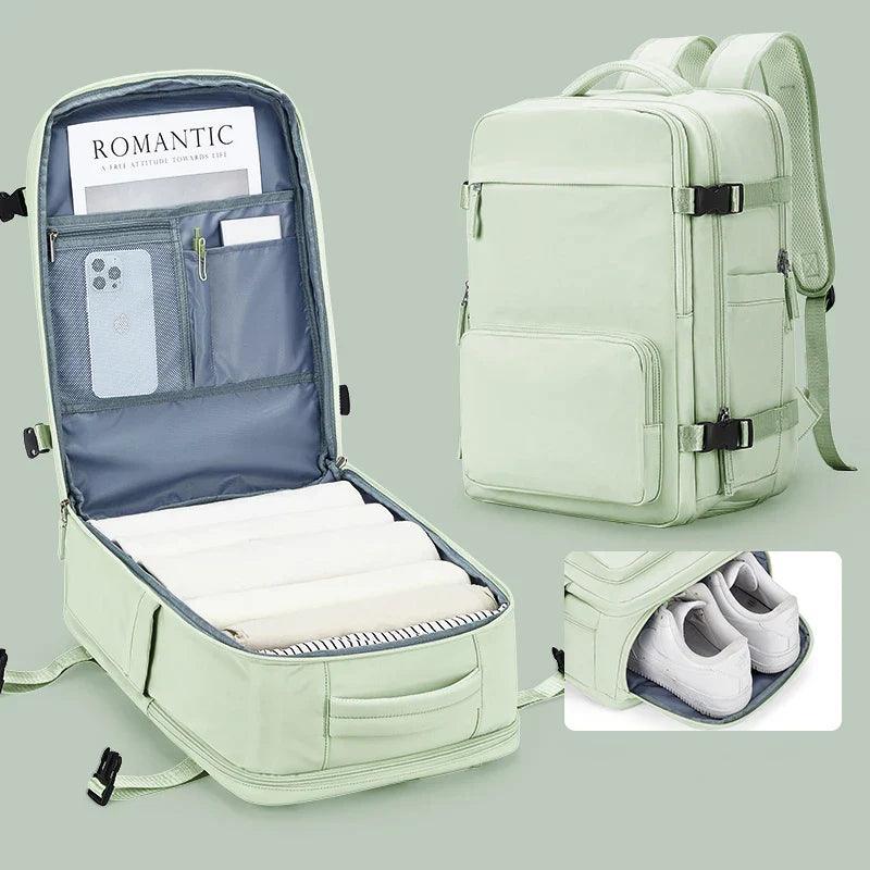 Mochila de Viagem CarryTravel à Prova d’Água com USB - Viajantt