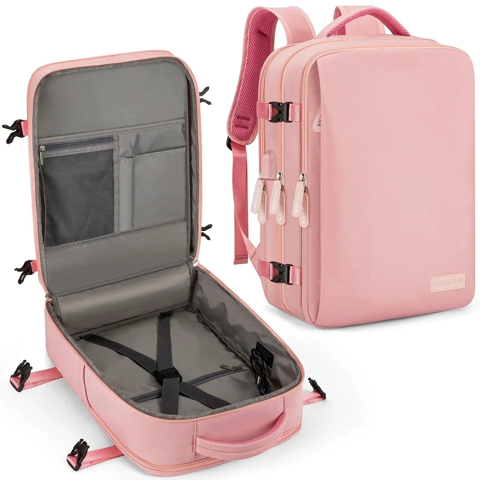 Mochila Multifuncional Bagodi com USB - Viajantt