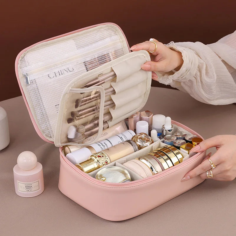 Bolsa de Maquiagem de Grande Capacidade – Viajantt