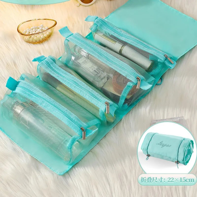 Necessaire Cosmética 4 em 1 Dobrável – Viajantt