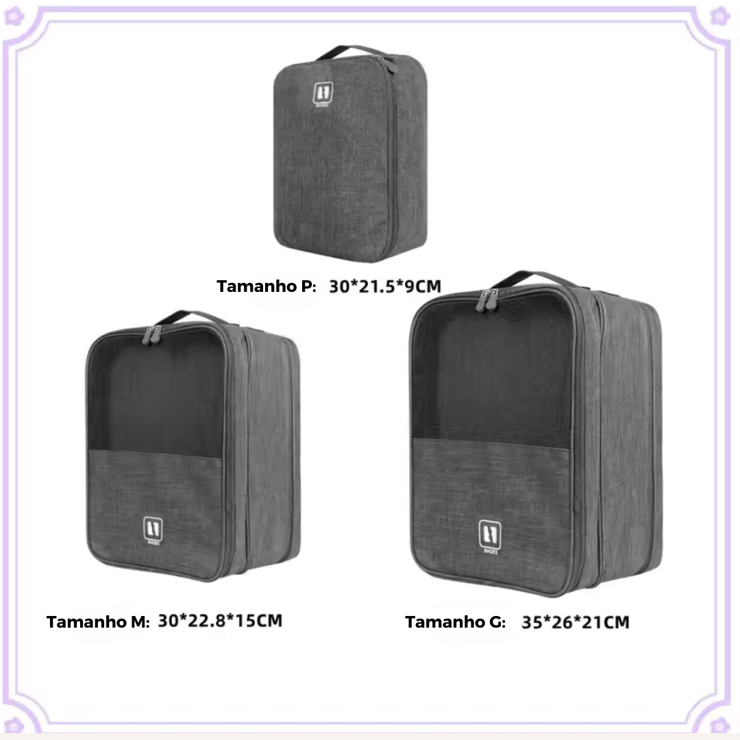 Organizador de Sapatos 3 Camadas – Viajantt