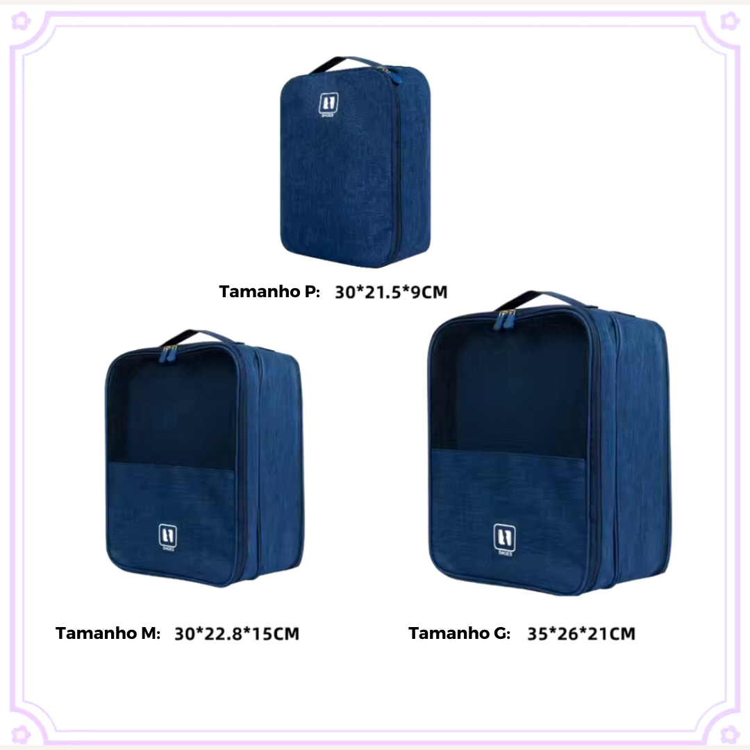 Organizador de Sapatos 3 Camadas – Viajantt