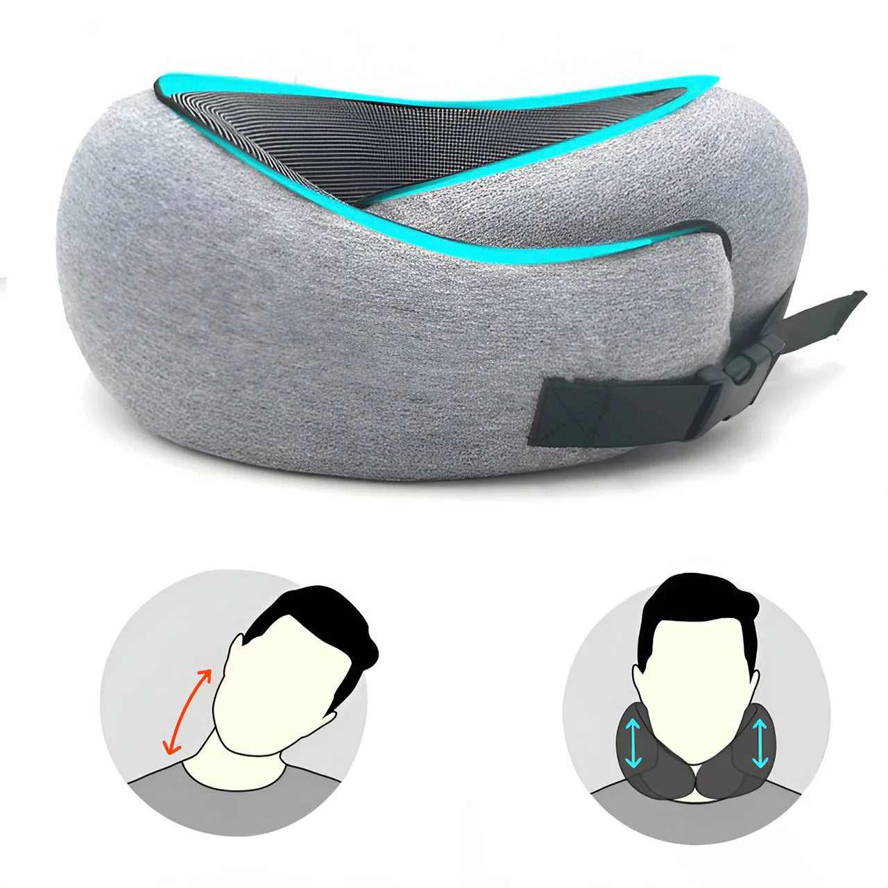 Almofada de Pescoço Ergonomica - Viajantt