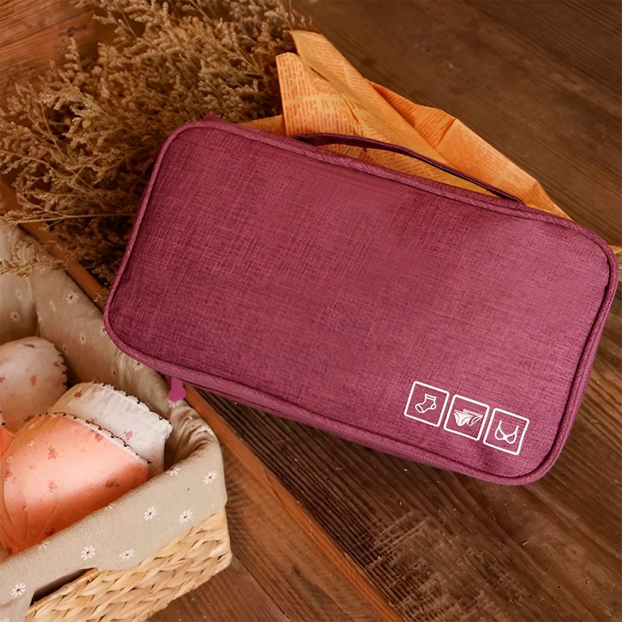 Organizador de Roupas Íntimas e Necessaire – Viajantt
