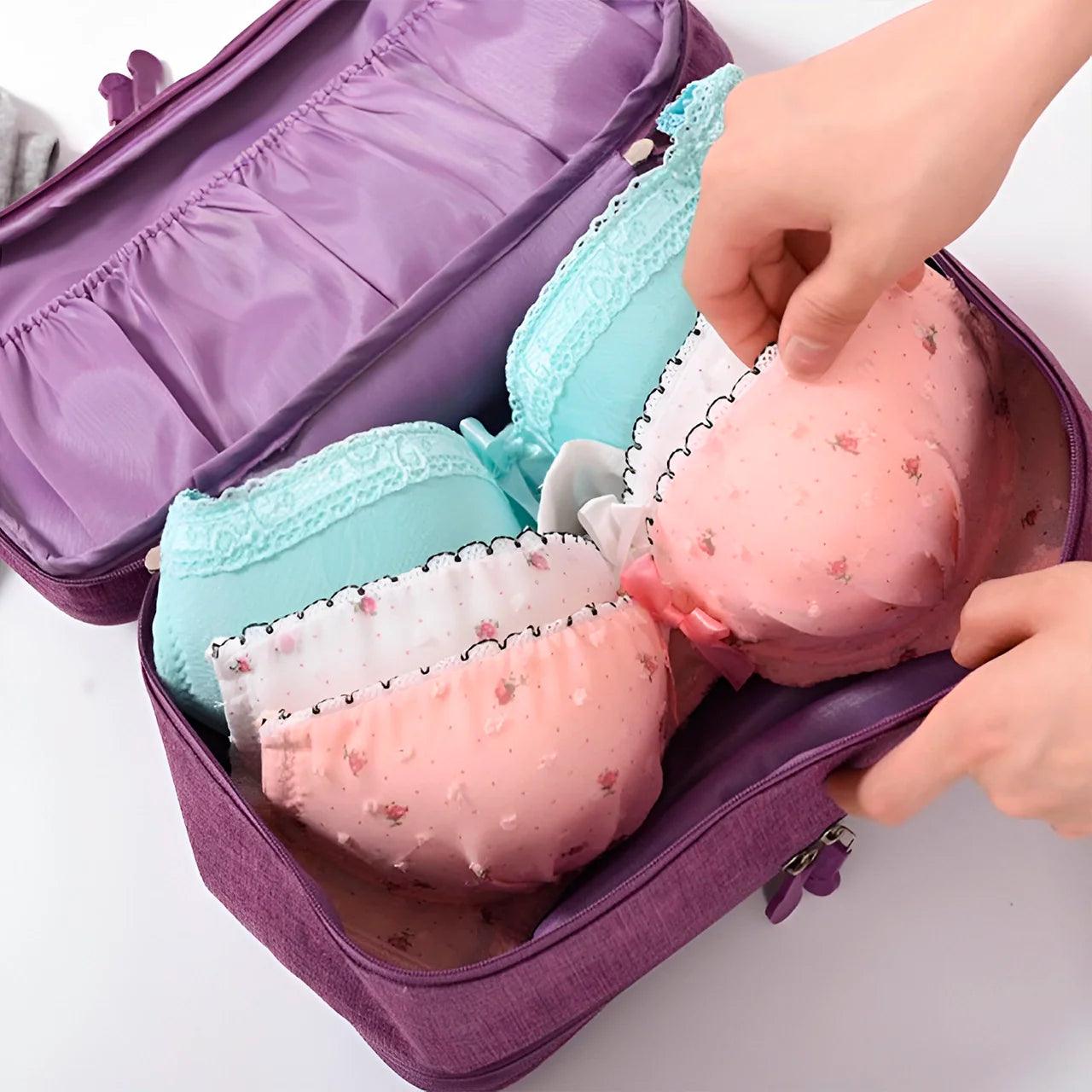 Organizador de Roupas Íntimas e Necessaire – Viajantt