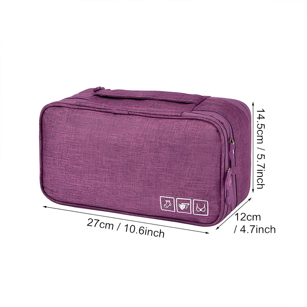 Organizador de Roupas Íntimas e Necessaire – Viajantt