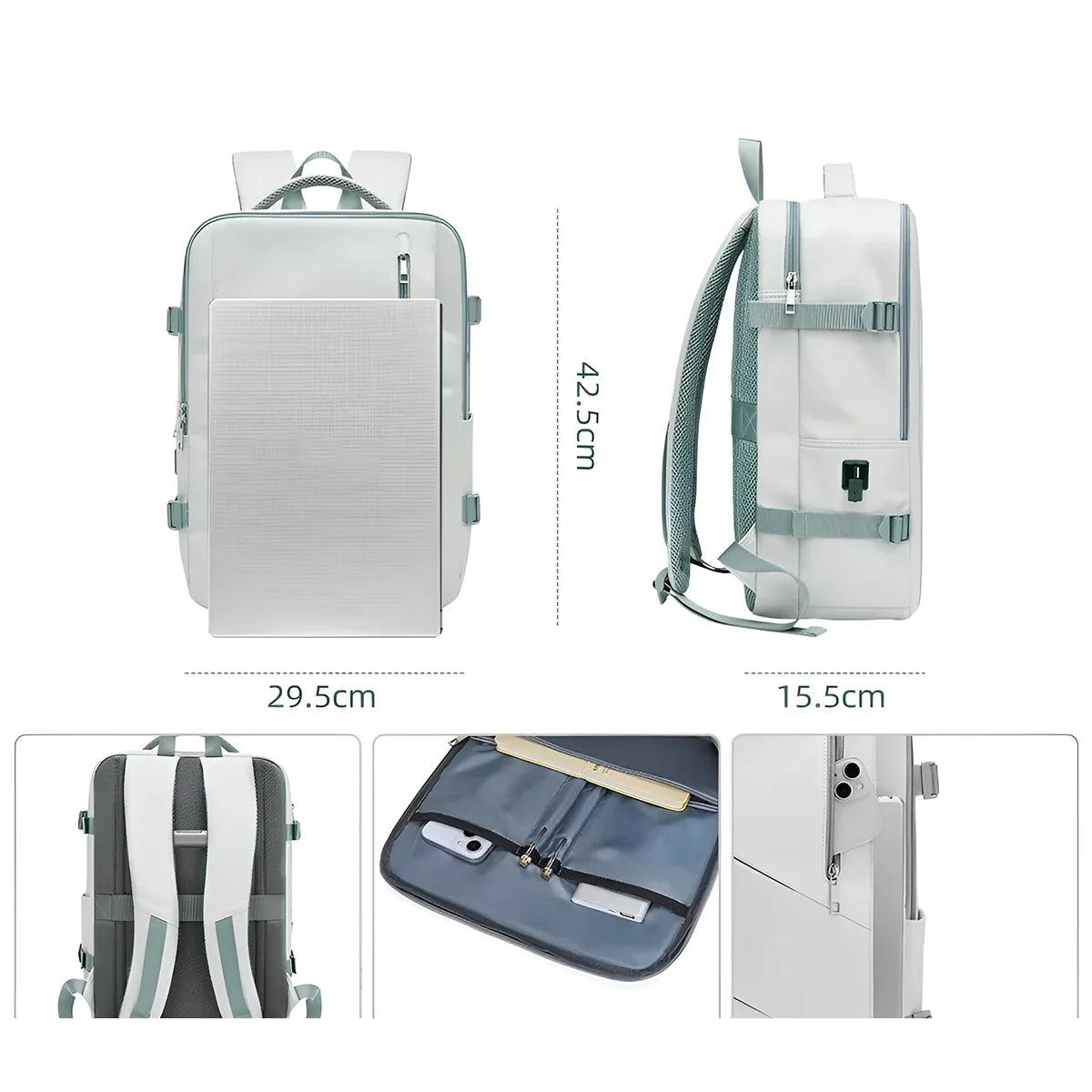 Mochila Bag Line com USB - Viajantt