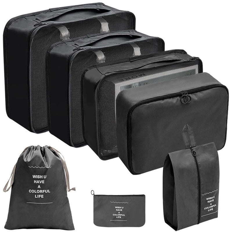 Kit Organizadores de Bagagem 7 Peças FasTravel – Viajantt