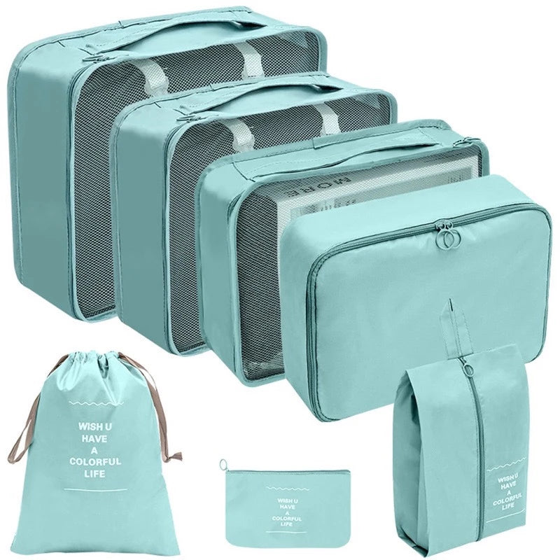 Kit Organizadores de Bagagem 7 Peças FasTravel – Viajantt