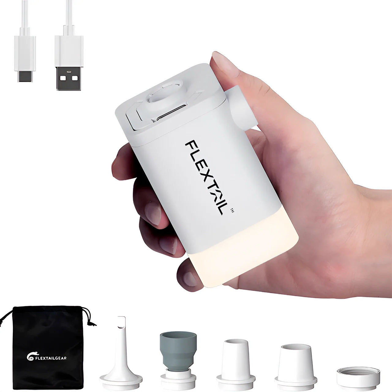 Lanterna Flextail Multifuncional AirPump & PowerBank - Viajantt