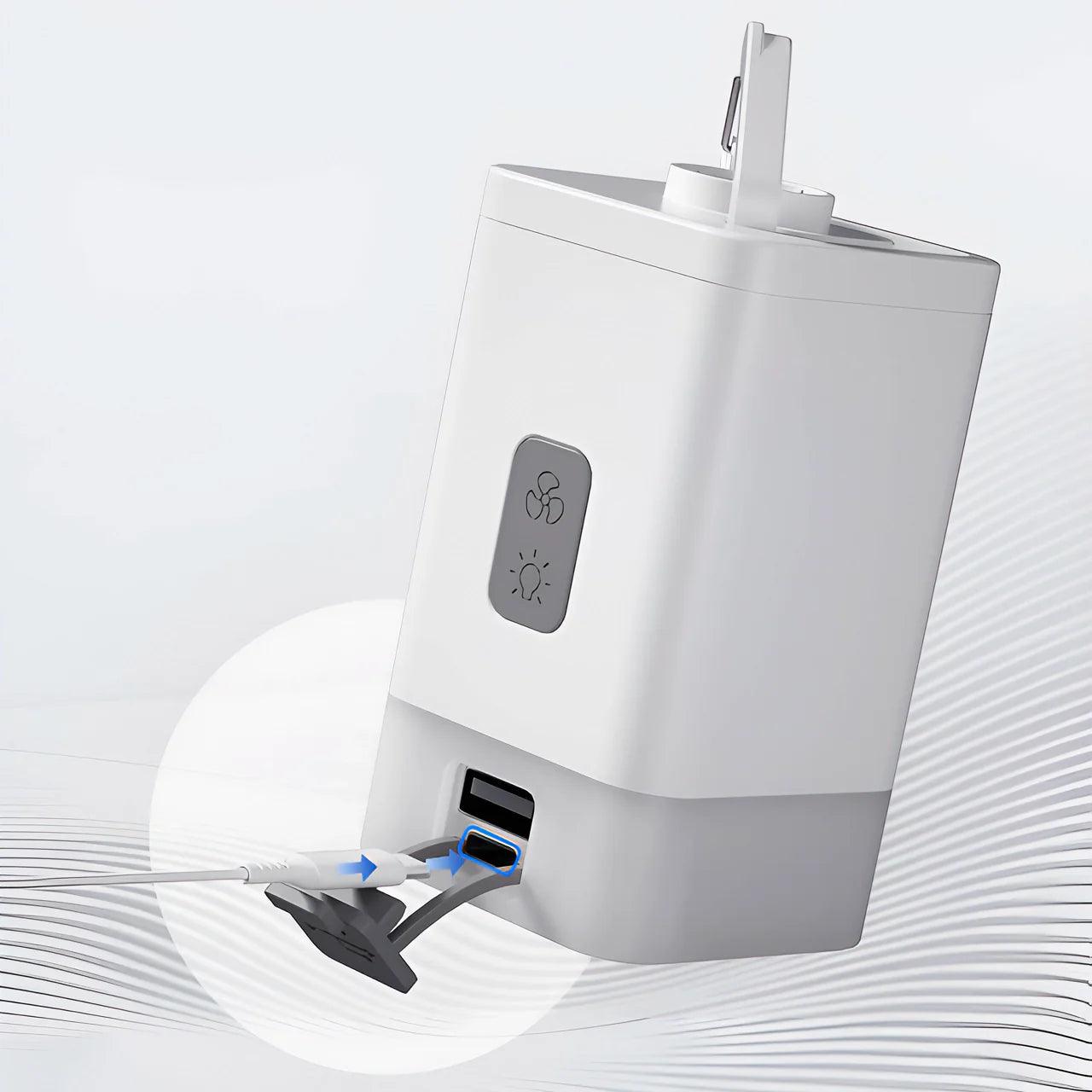 Lanterna LED Multifuncional Flextail, Bomba de Ar & PowerBank – Viajantt