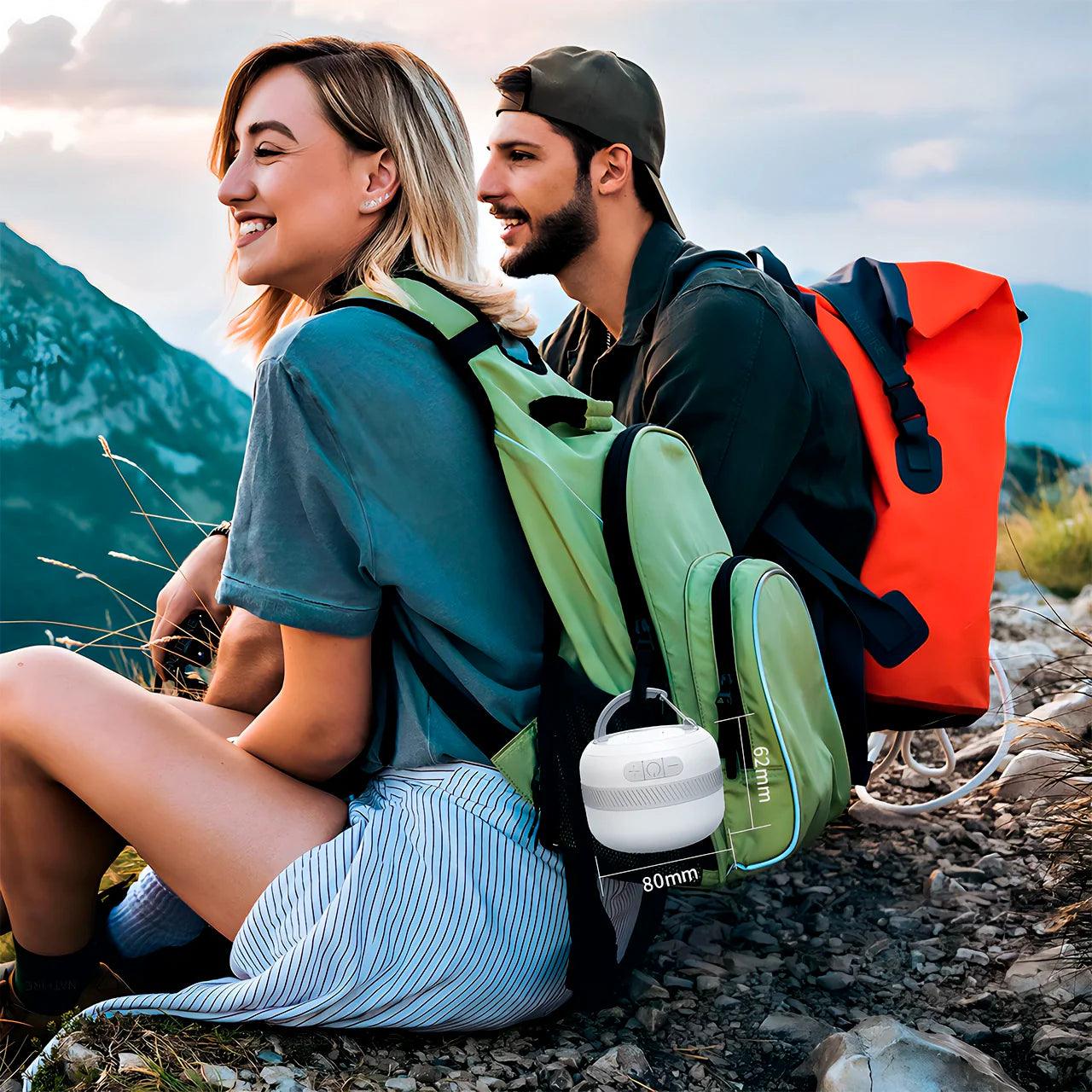 Lanterna LED Multifuncional Recarregável & PowerBank – Viajantt