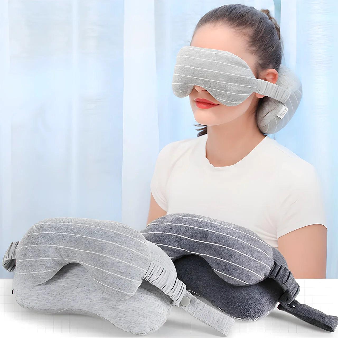 Máscara de Dormir com Conforto Completo para Viagem - Viajantt